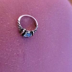 John Hardy BLUE TOPAZ Ring. Size 6.5